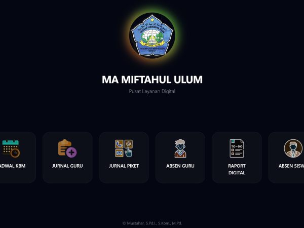 KBMMU Resmi Diluncurkan: MA Miftahul Ulum Hadirkan Transformasi Digital Pembelajaran Menyongsong Tahun Ajaran Baru